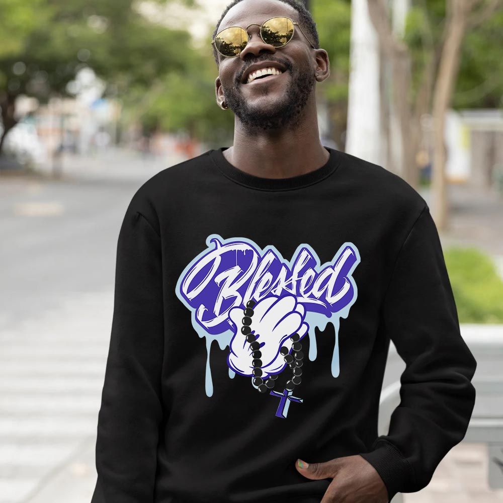 Blessed Drip Sneaker Shirt Match Retro Concord 5s, Jordan 5 Retro Concord MKO T-Shirt Blessed Drip Sneaker Shirt Match Retro Concord 5s, Jordan 5 Retro Concord MKO T-Shirt