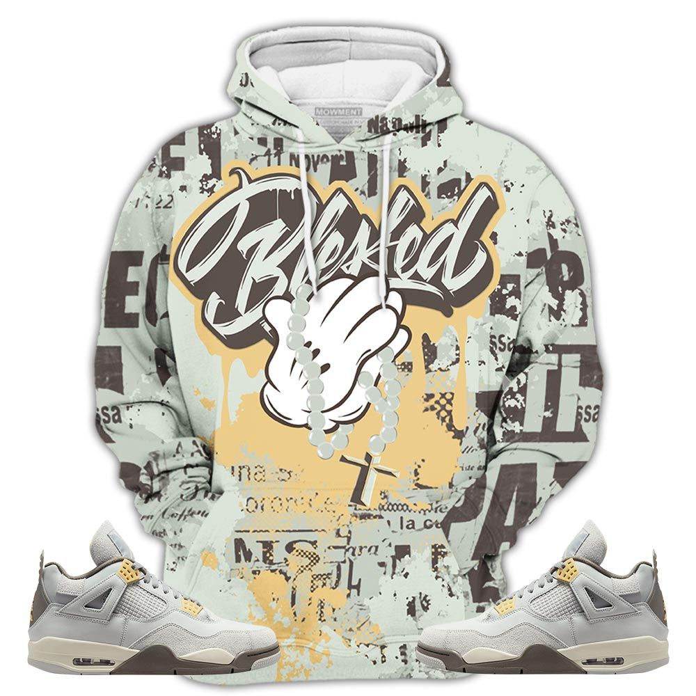 Blessed Drip Sneaker Shirt Match Retro Craft 4S, Jordan 4 Craft Photon Dust Hoodie Sweatshirt Tee All Over Print MKO Shirt Blessed Drip Sneaker Shirt Match Retro Craft 4S, Jordan 4 Craft Photon Dust Hoodie Sweatshirt Tee All Over Print MKO Shirt