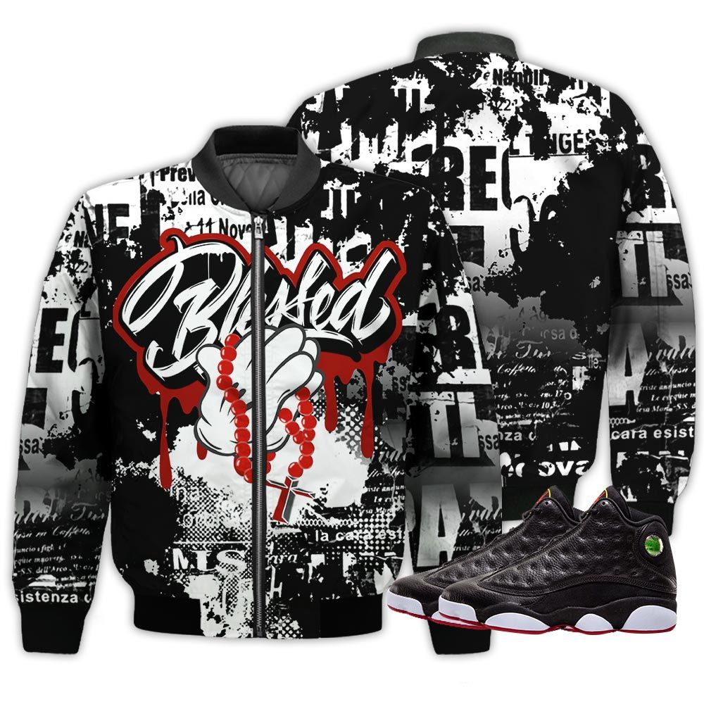 Blessed Drip Sneaker Shirt Match Retro Playoffs 13S, Jordan 13 Playoffs Hoodie Sweatshirt Tee All Over Print MKO Shirt Blessed Drip Sneaker Shirt Match Retro Playoffs 13S, Jordan 13 Playoffs Hoodie Sweatshirt Tee All Over Print MKO Shirt