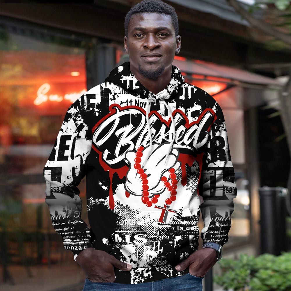 Blessed Drip Sneaker Shirt Match Retro Playoffs 13S, Jordan 13 Playoffs Hoodie Sweatshirt Tee All Over Print MKO Shirt Blessed Drip Sneaker Shirt Match Retro Playoffs 13S, Jordan 13 Playoffs Hoodie Sweatshirt Tee All Over Print MKO Shirt