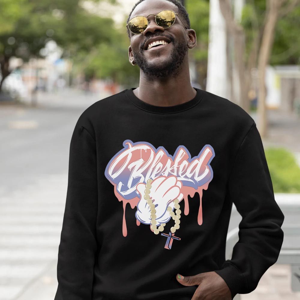 Blessed Drip Sneaker Shirt Match Retro Skyline 1s, Jordan 1 High OG Skyline MKO T-Shirt Blessed Drip Sneaker Shirt Match Retro Skyline 1s, Jordan 1 High OG Skyline MKO T-Shirt