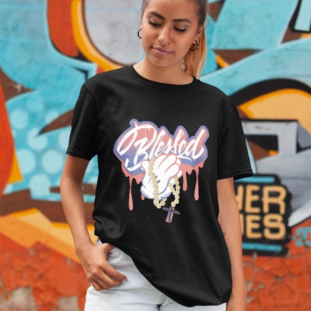 Blessed Drip Sneaker Shirt Match Retro Skyline 1s, Jordan 1 High OG Skyline MKO T-Shirt Blessed Drip Sneaker Shirt Match Retro Skyline 1s, Jordan 1 High OG Skyline MKO T-Shirt