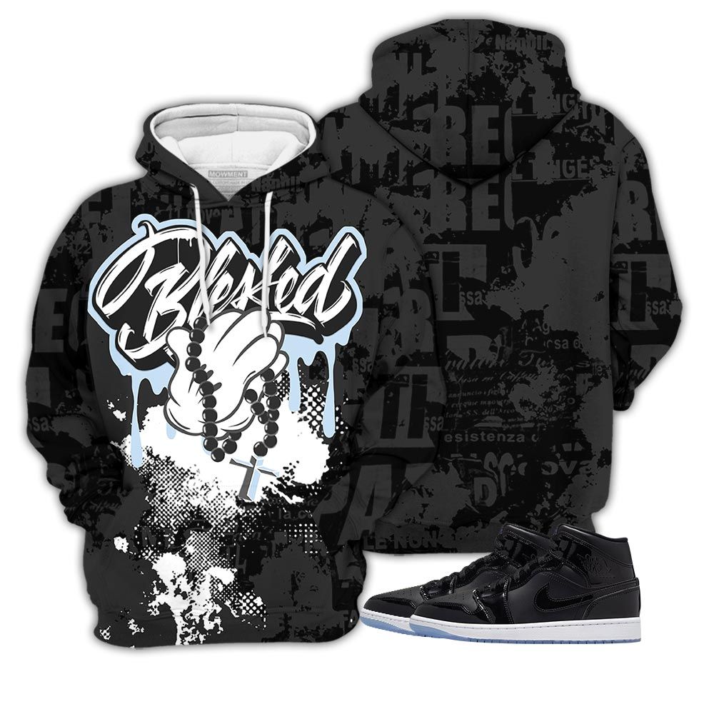 Blessed Drip Sneaker Shirt Match Space Jam 1S, Jordan 1 Mid Space Jam Hoodie Sweatshirt Tee All Over Print MKO Shirt Blessed Drip Sneaker Shirt Match Space Jam 1S, Jordan 1 Mid Space Jam Hoodie Sweatshirt Tee All Over Print MKO Shirt