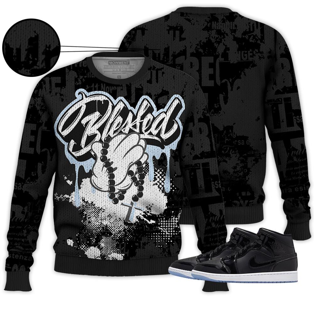 Blessed Drip Sneaker Shirt Match Space Jam 1S, Jordan 1 Mid Space Jam Hoodie Sweatshirt Tee All Over Print MKO Shirt Blessed Drip Sneaker Shirt Match Space Jam 1S, Jordan 1 Mid Space Jam Hoodie Sweatshirt Tee All Over Print MKO Shirt