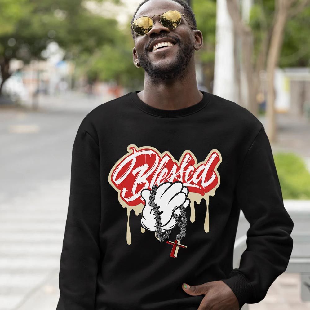 Blessed Drip Sneaker Shirt Match White Cement 3s, Jordan Retro 3 White Cement MKO T-Shirt Blessed Drip Sneaker Shirt Match White Cement 3s, Jordan Retro 3 White Cement MKO T-Shirt