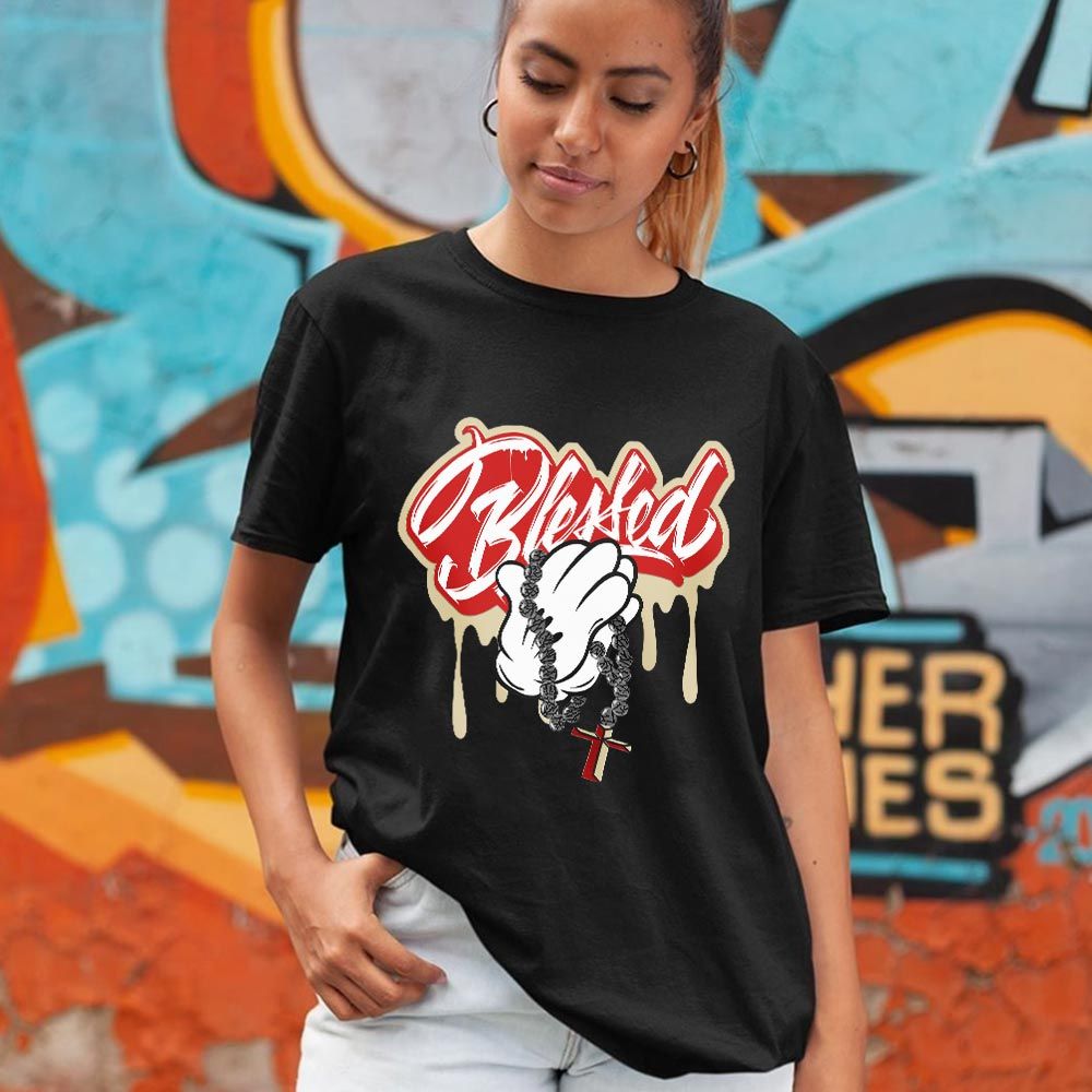 Blessed Drip Sneaker Shirt Match White Cement 3s, Jordan Retro 3 White Cement MKO T-Shirt Blessed Drip Sneaker Shirt Match White Cement 3s, Jordan Retro 3 White Cement MKO T-Shirt