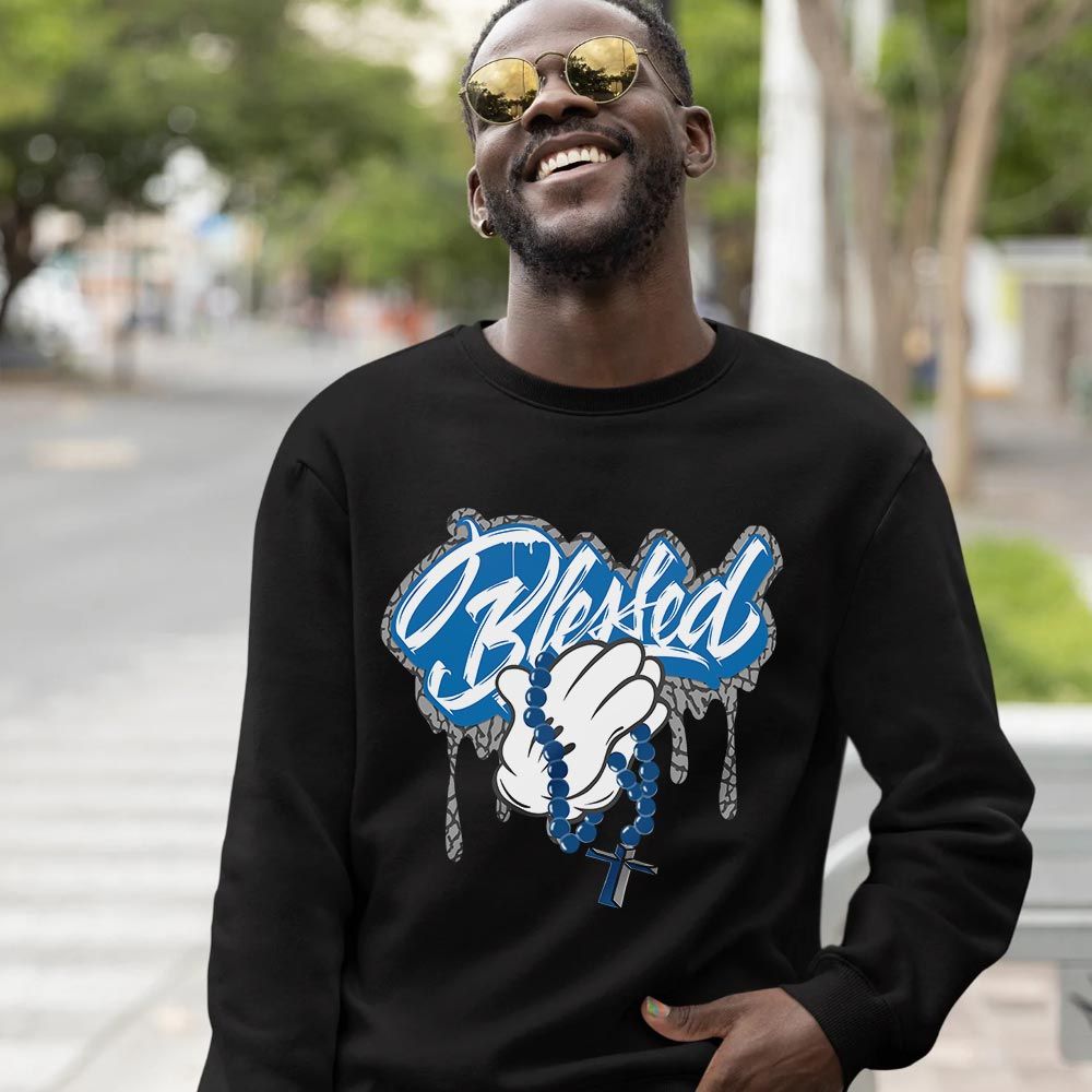 Blessed Drip Sneaker Shirt Match Wizards 3s, Jordan Retro 3 Wizards MKO T-Shirt Blessed Drip Sneaker Shirt Match Wizards 3s, Jordan Retro 3 Wizards MKO T-Shirt