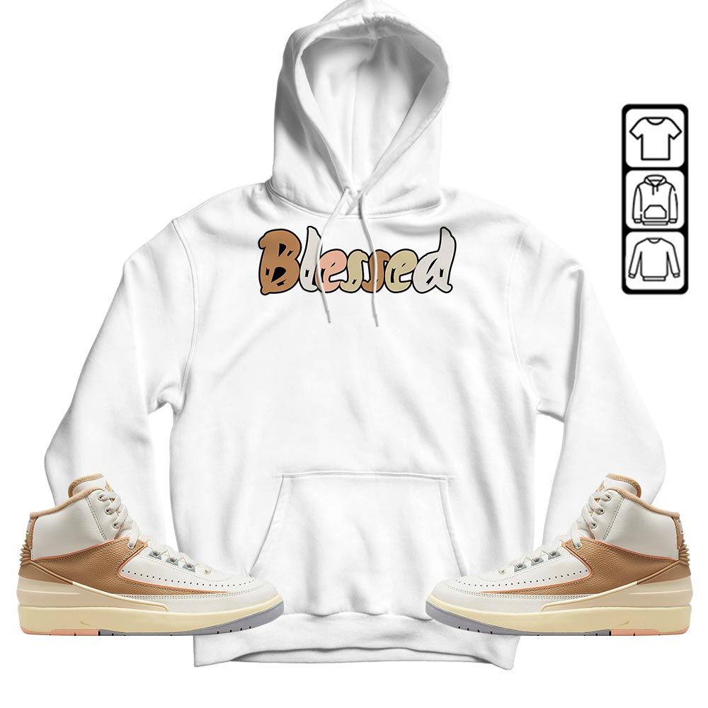 Blessed Sneaker Shirt Match Retro Craft 2s, Jordan 2 Craft MKO T-Shirt