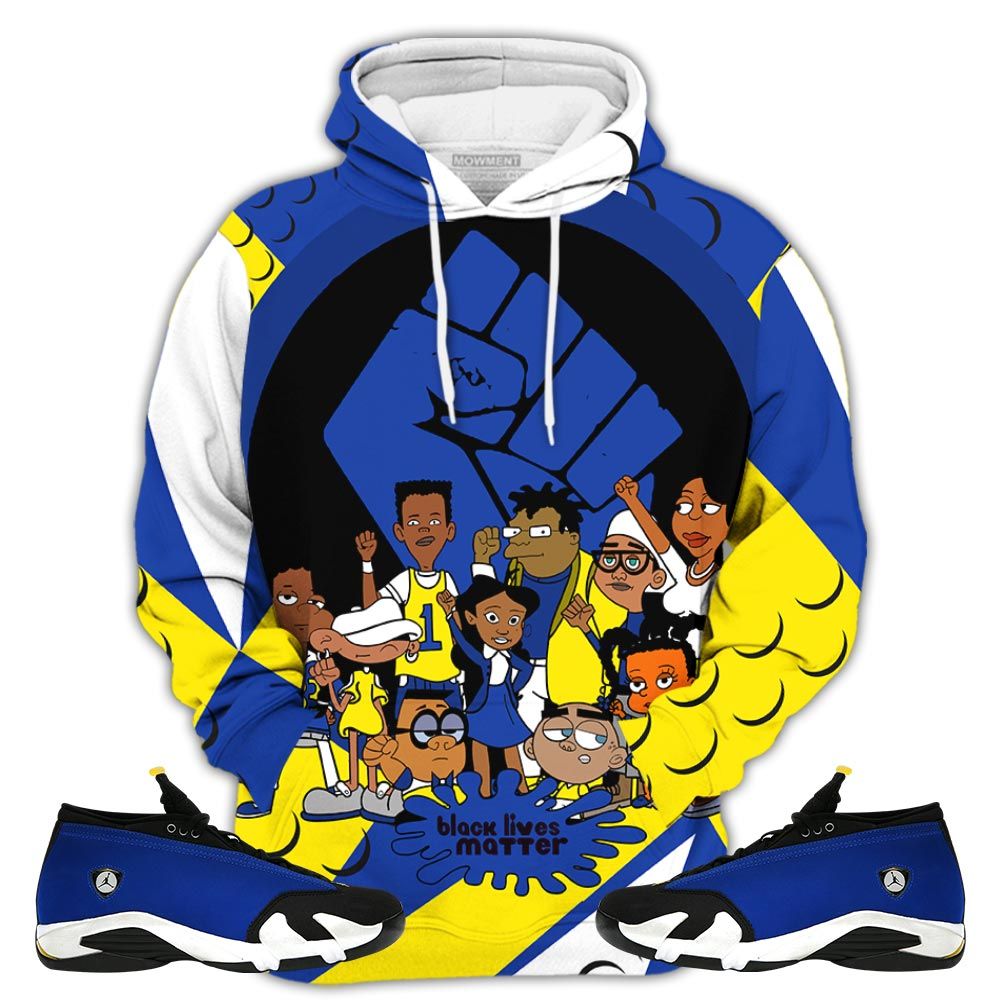 Blm Melanin 90S Sneaker Shirt Match 2023 Blue Laney 14S, Jordan 14 Laney Hoodie Sweatshirt Tee All Over Print MKO Shirt Blm Melanin 90S Sneaker Shirt Match 2023 Blue Laney 14S, Jordan 14 Laney Hoodie Sweatshirt Tee All Over Print MKO Shirt