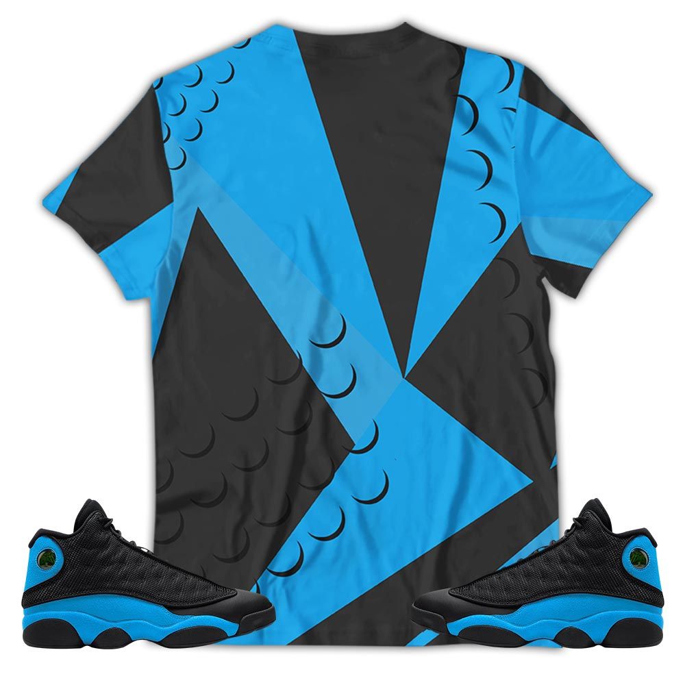 Blm Melanin 90S Sneaker Shirt Match Black University Blue 13S, Jordan 13 Black University Blue 2022 Hoodie Sweatshirt Tee All Over Print MKO Shirt