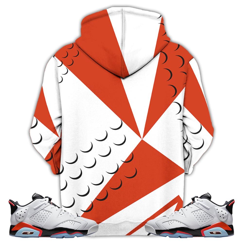 Blm Melanin 90S Sneaker Shirt Match Golf White Infrared 6S, Jordan 6 Low Infrared Hoodie Sweatshirt Tee All Over Print MKO Shirt