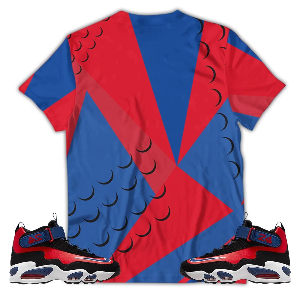 Blm Melanin 90S Sneaker Shirt Match Max 1 Navy Red Black, Air Griffey Max 1 Black Red Navy Blue Hoodie Sweatshirt Tee All Over Print MKO Shirt