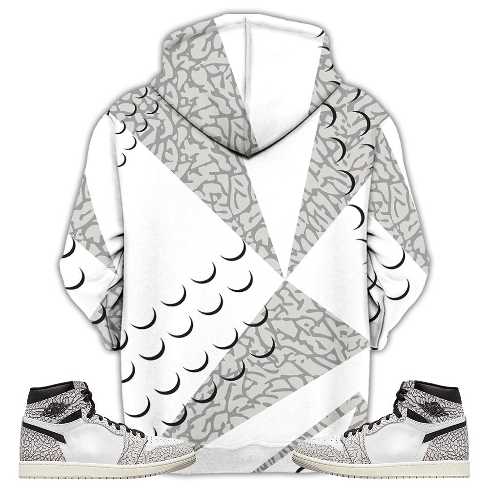 Blm Melanin 90S Sneaker Shirt Match Og Elephant 1S, Jordan 1 White Cement Hoodie Sweatshirt Tee All Over Print MKO Shirt