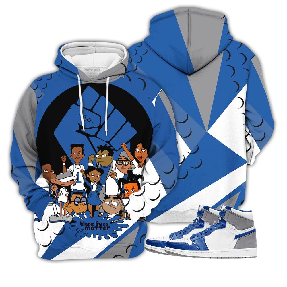 Blm Melanin 90S Sneaker Shirt Match True Blue 1S, Jordan 1 High Og True Blue Hoodie Sweatshirt Tee All Over Print MKO Shirt Blm Melanin 90S Sneaker Shirt Match True Blue 1S, Jordan 1 High Og True Blue Hoodie Sweatshirt Tee All Over Print MKO Shirt
