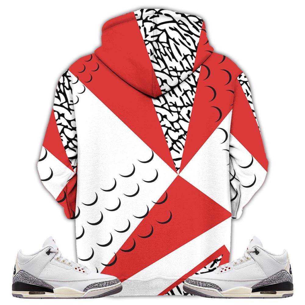 Blm Melanin 90S Sneaker Shirt Match White Cement 3S, Jordan Retro 3 White Cement Hoodie Sweatshirt Tee All Over Print MKO Shirt