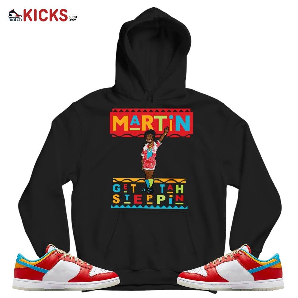 BLM Melanin Kids 90s Martin Tv Sneaker Shirt Match Fruity Pebbles Dunk Low, Dunk Low Fruity Pebbles MKO T-Shirt BLM Melanin Kids 90s Martin Tv Sneaker Shirt Match Fruity Pebbles Dunk Low, Dunk Low Fruity Pebbles MKO T-Shirt