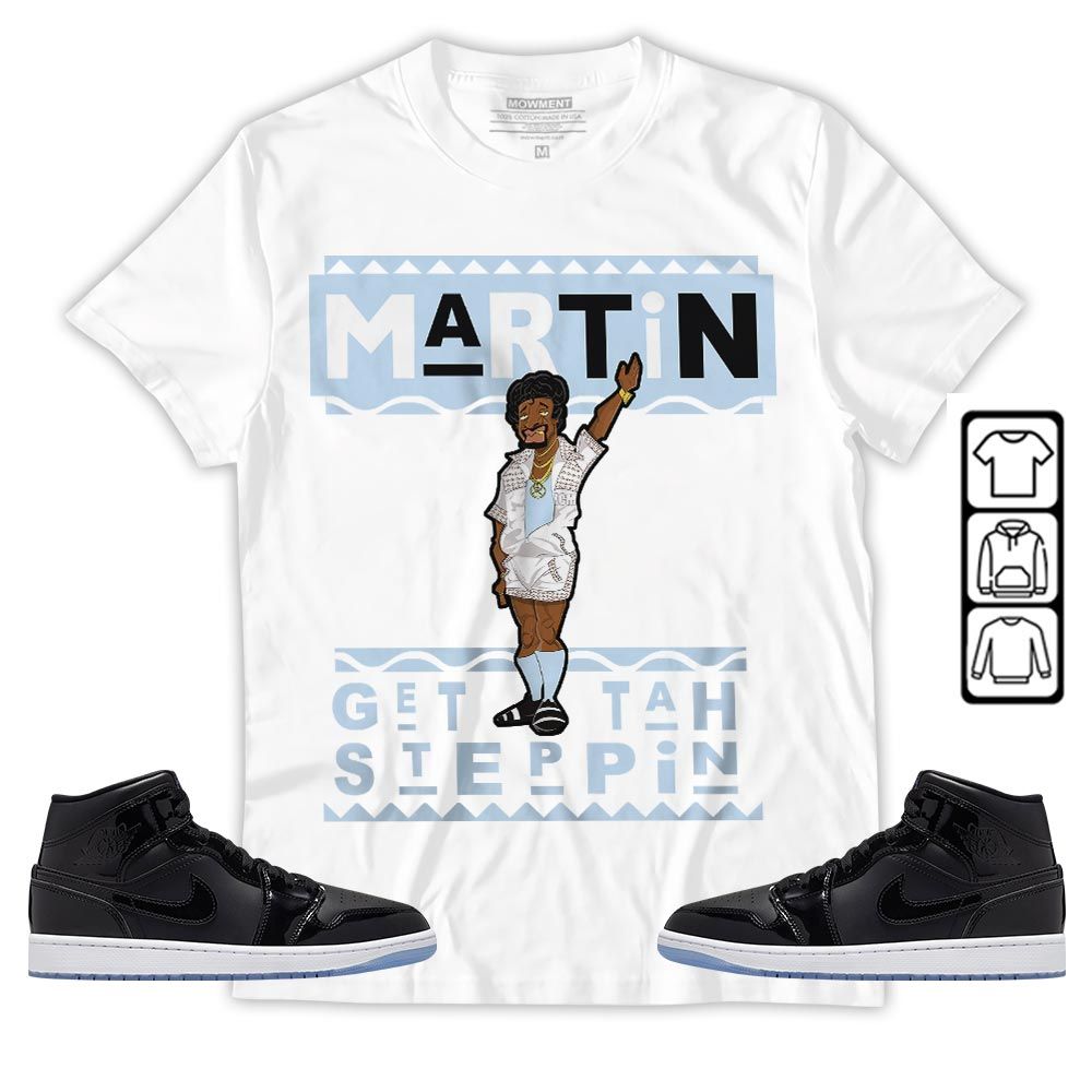 BLM Melanin Kids 90s Martin Tv Sneaker Shirt Match Space Jam 1s, Jordan 1 Mid Space Jam MKO T-Shirt BLM Melanin Kids 90s Martin Tv Sneaker Shirt Match Space Jam 1s, Jordan 1 Mid Space Jam MKO T-Shirt