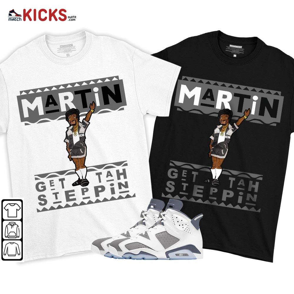 BLM Melanin Sneaker Shirt Match Retro Cool Grey 6s, Jordan 6 Cool Grey MKO T-Shirt BLM Melanin Sneaker Shirt Match Retro Cool Grey 6s, Jordan 6 Cool Grey MKO T-Shirt