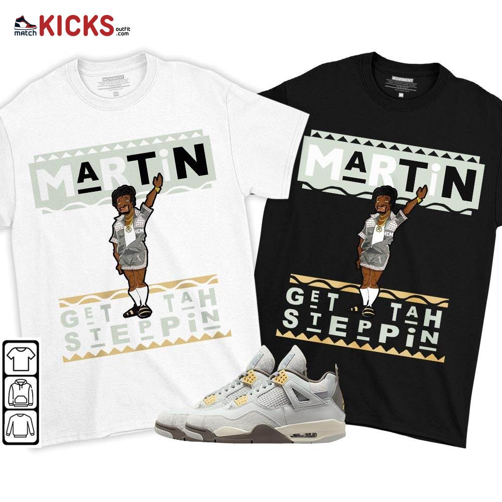 BLM Melanin Sneaker Shirt Match Retro Craft 4s, Jordan 4 Craft Photon Dust MKO T-Shirt