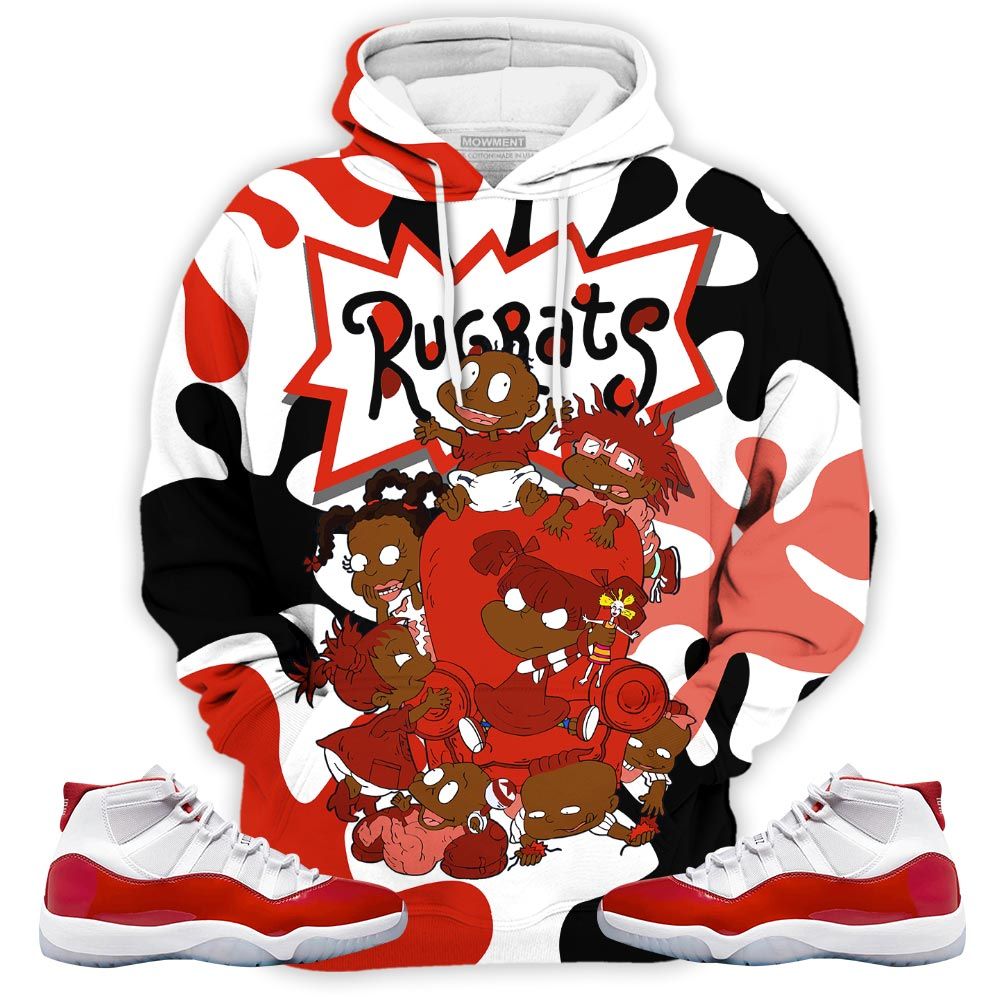Blm Rugrats Melanin 90S Baby Sneaker Shirt Match Cherry 11S, Jordan 11 Retro Cherry Hoodie Sweatshirt Tee All Over Print MKO Shirt Blm Rugrats Melanin 90S Baby Sneaker Shirt Match Cherry 11S, Jordan 11 Retro Cherry Hoodie Sweatshirt Tee All Over Print MKO Shirt