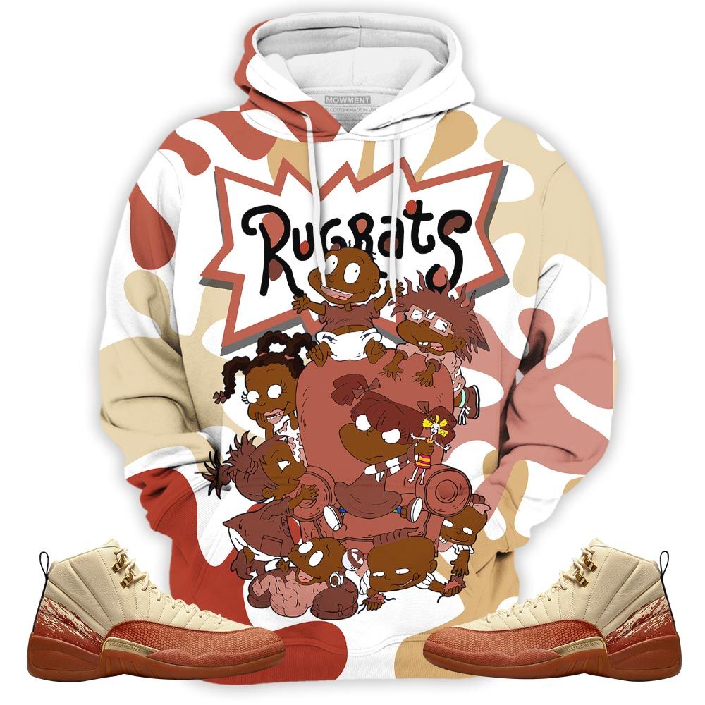 Blm Rugrats Melanin 90S Baby Sneaker Shirt Match Eastside Golf 12S, Jordan 12 Retro Eastside Golf Hoodie Sweatshirt Tee All Over Print MKO Shirt