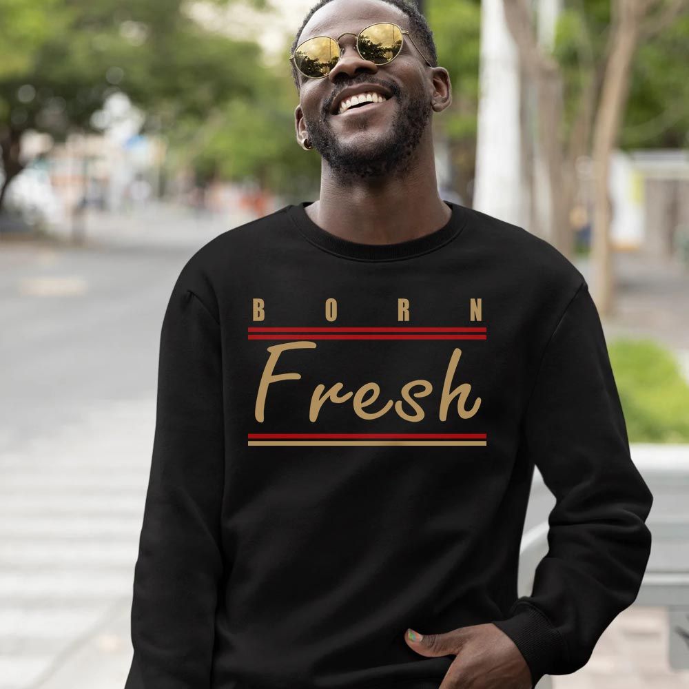 Born Fresh Heads Basketball Sneaker Shirt Match Air Max 97 Metallic Gold, Air Max 97 Gold Bullet MKO T-Shirt Born Fresh Heads Basketball Sneaker Shirt Match Air Max 97 Metallic Gold, Air Max 97 Gold Bullet MKO T-Shirt