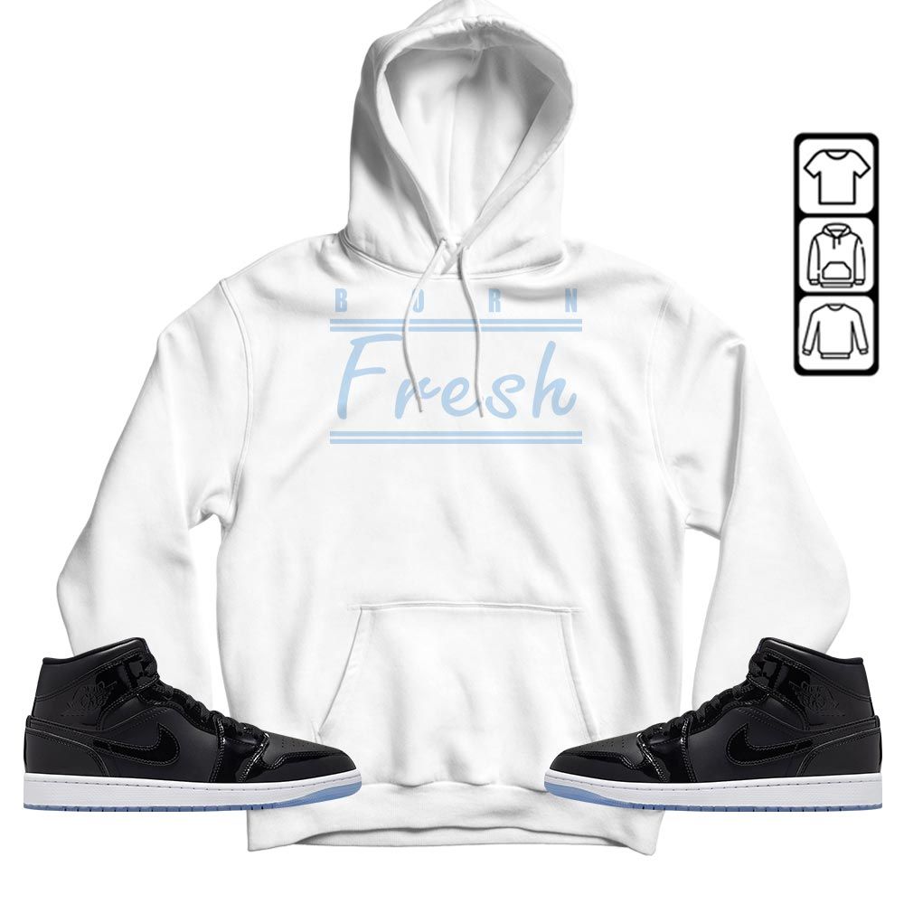 Born Fresh Heads Basketball Sneaker Shirt Match Space Jam 1s, Jordan 1 Mid Space Jam MKO T-Shirt