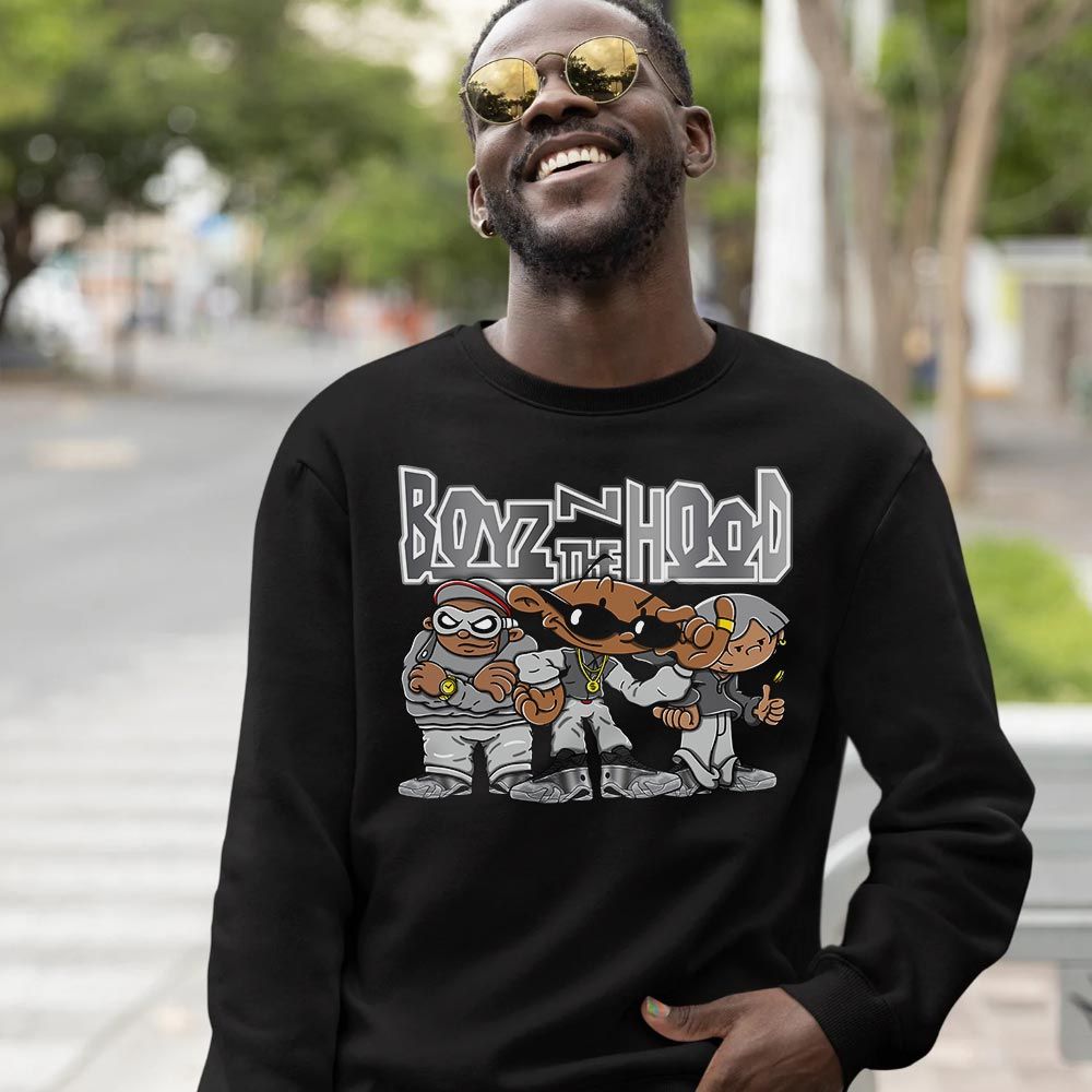 Boyz N The Hood Sneaker Shirt Match 14 Low Metallic Silver, Jordan 14 Metallic Silver MKO T-Shirt Boyz N The Hood Sneaker Shirt Match 14 Low Metallic Silver, Jordan 14 Metallic Silver MKO T-Shirt