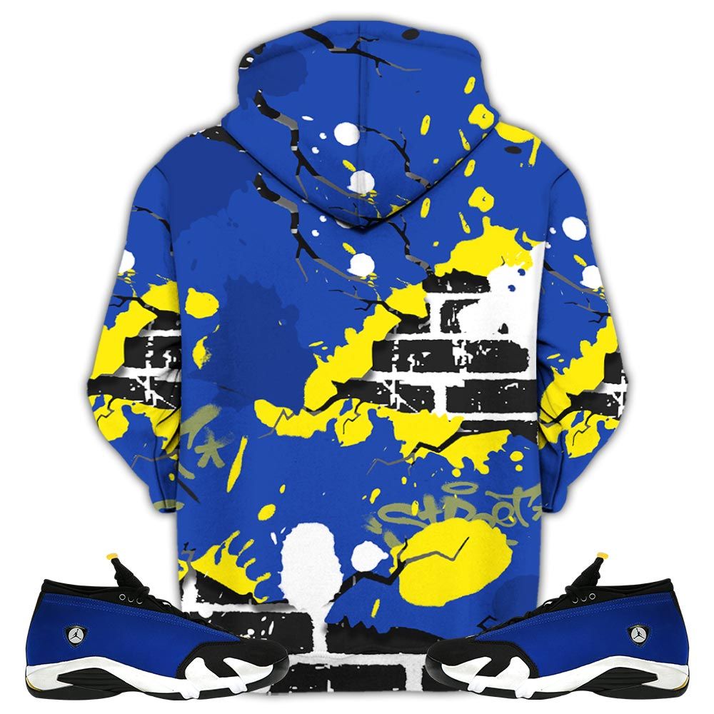 Boyz N The Hood Sneaker Shirt Match 2023 Blue Laney 14S, Jordan 14 Laney Hoodie Sweatshirt Tee All Over Print MKO Shirt