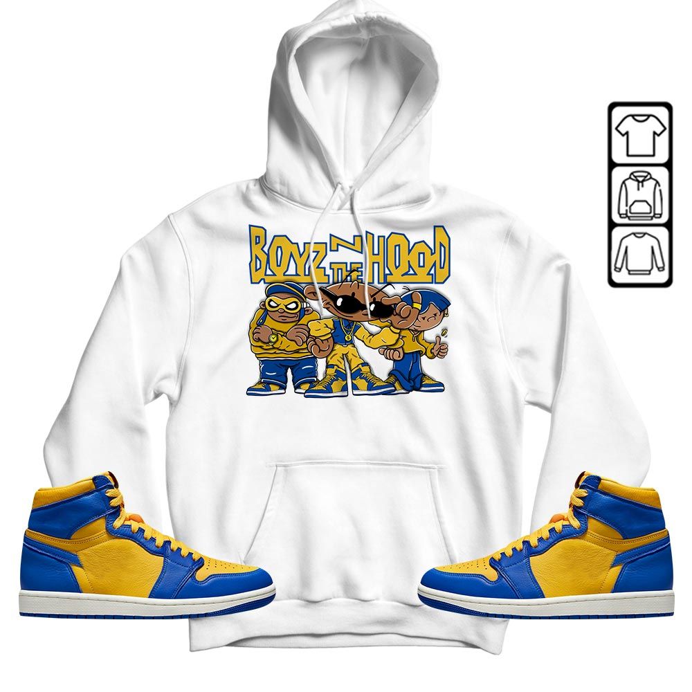 Boyz N The Hood Sneaker Shirt Match 2023 Laney 1s, Jordan 1 Retro High Laney MKO T-Shirt