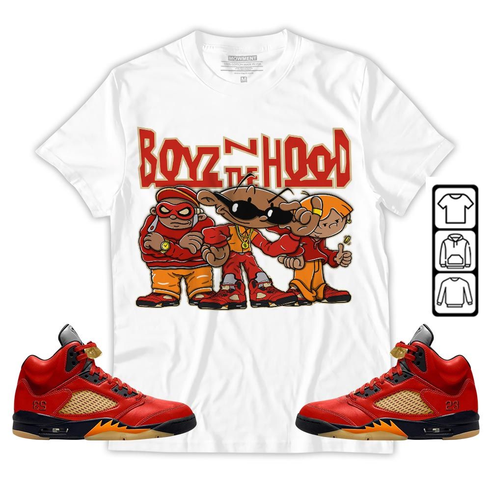 Boyz N The Hood Sneaker Shirt Match 5 Dunk On Mars, Jordan 5 Mars For Her MKO T-Shirt Boyz N The Hood Sneaker Shirt Match 5 Dunk On Mars, Jordan 5 Mars For Her MKO T-Shirt