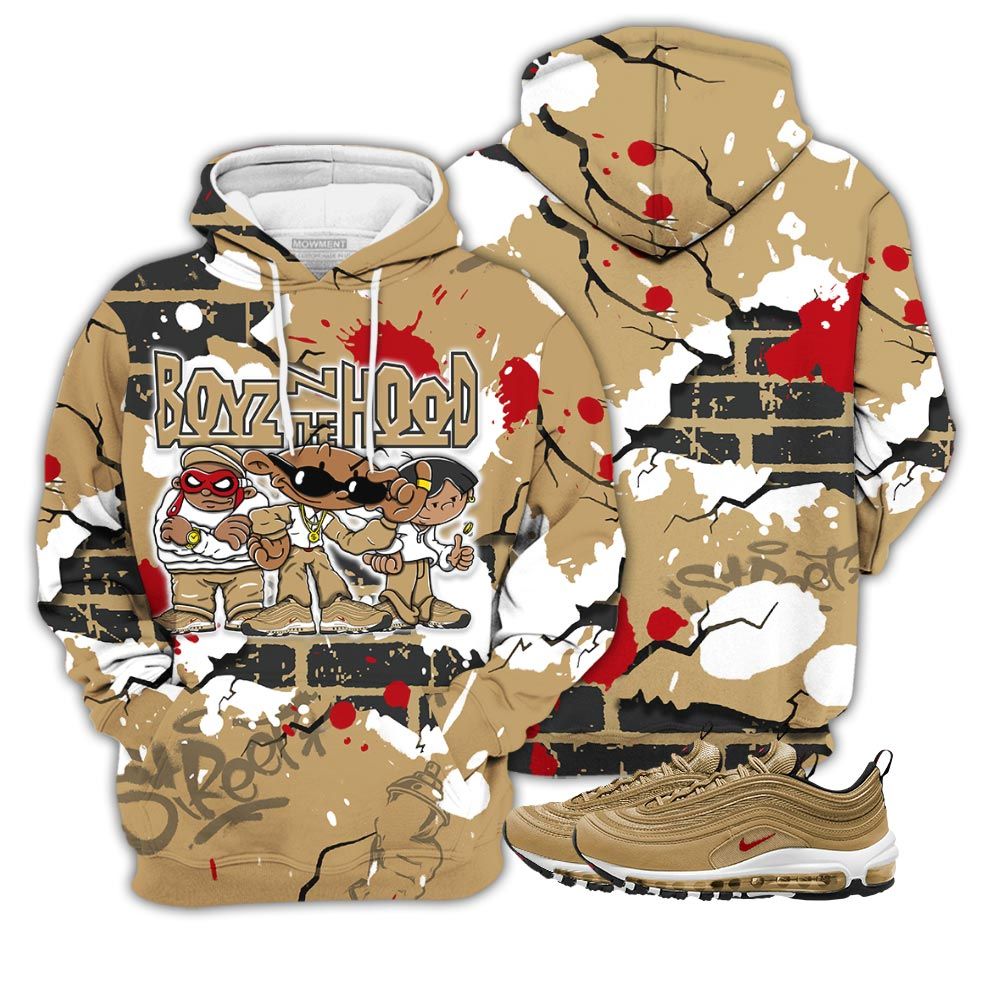Boyz N The Hood Sneaker Shirt Match Af 1 Low Sp Pink Prime, Air Max 97 Gold Bullet Hoodie Sweatshirt Tee All Over Print MKO Shirt Boyz N The Hood Sneaker Shirt Match Af 1 Low Sp Pink Prime, Air Max 97 Gold Bullet Hoodie Sweatshirt Tee All Over Print MKO Shirt