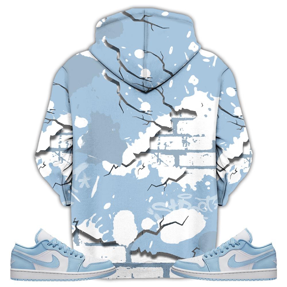 Boyz N The Hood Sneaker Shirt Match Air Max 97 Metallic Gold, Jordan 1 Low Ice Blue Hoodie Sweatshirt Tee All Over Print MKO Shirt