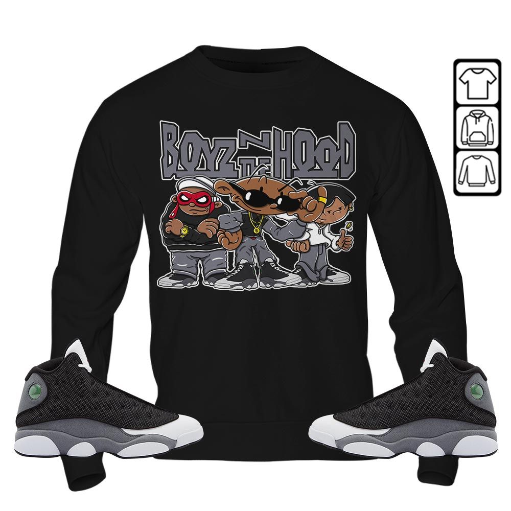 Boyz N The Hood Sneaker Shirt Match Black Flint 13s, Jordan Retro 13 Black Flint MKO T-Shirt Boyz N The Hood Sneaker Shirt Match Black Flint 13s, Jordan Retro 13 Black Flint MKO T-Shirt
