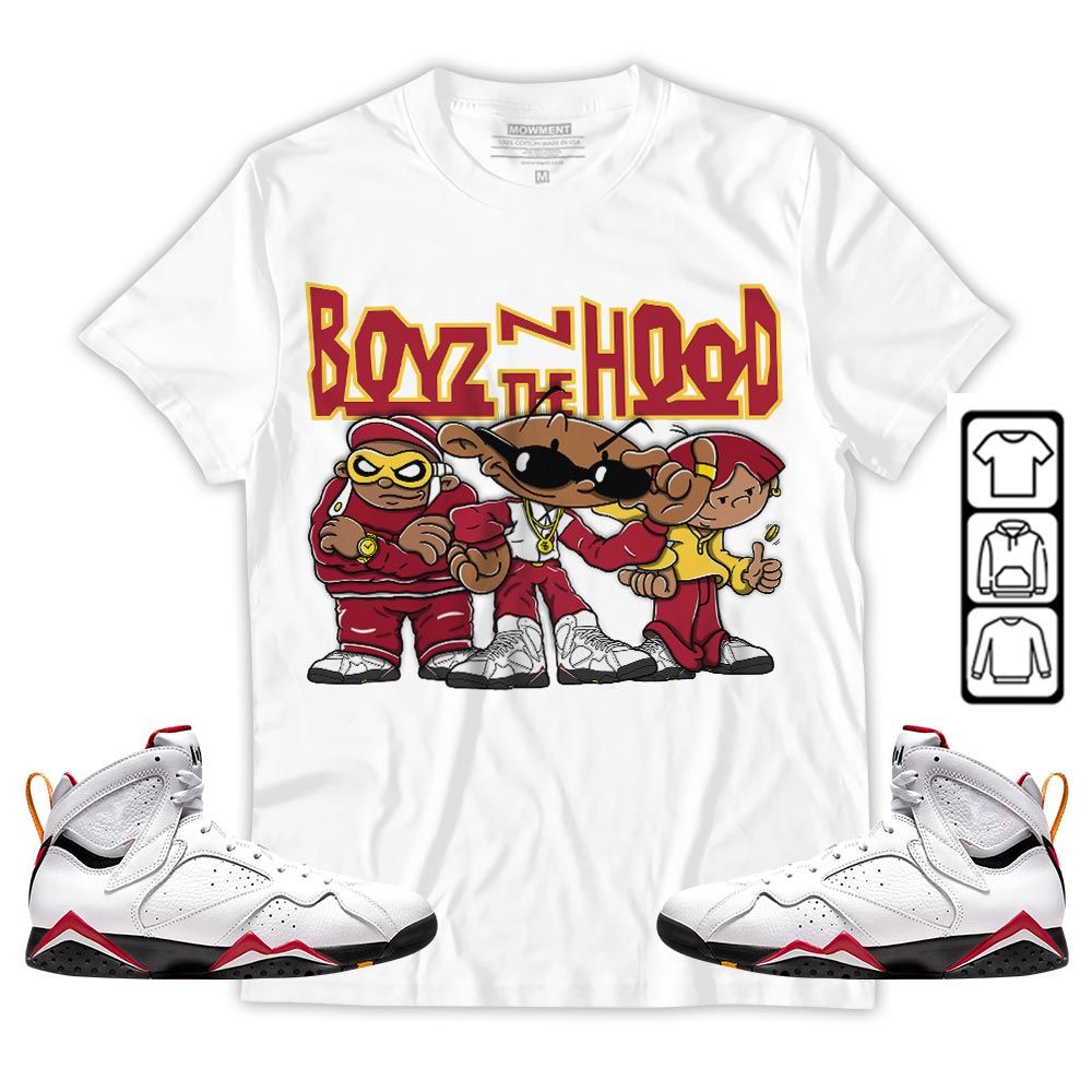 Boyz N The Hood Sneaker Shirt Match Cardinal 7s, Jordan 7 Retro Cardinal MKO T-Shirt Boyz N The Hood Sneaker Shirt Match Cardinal 7s, Jordan 7 Retro Cardinal MKO T-Shirt