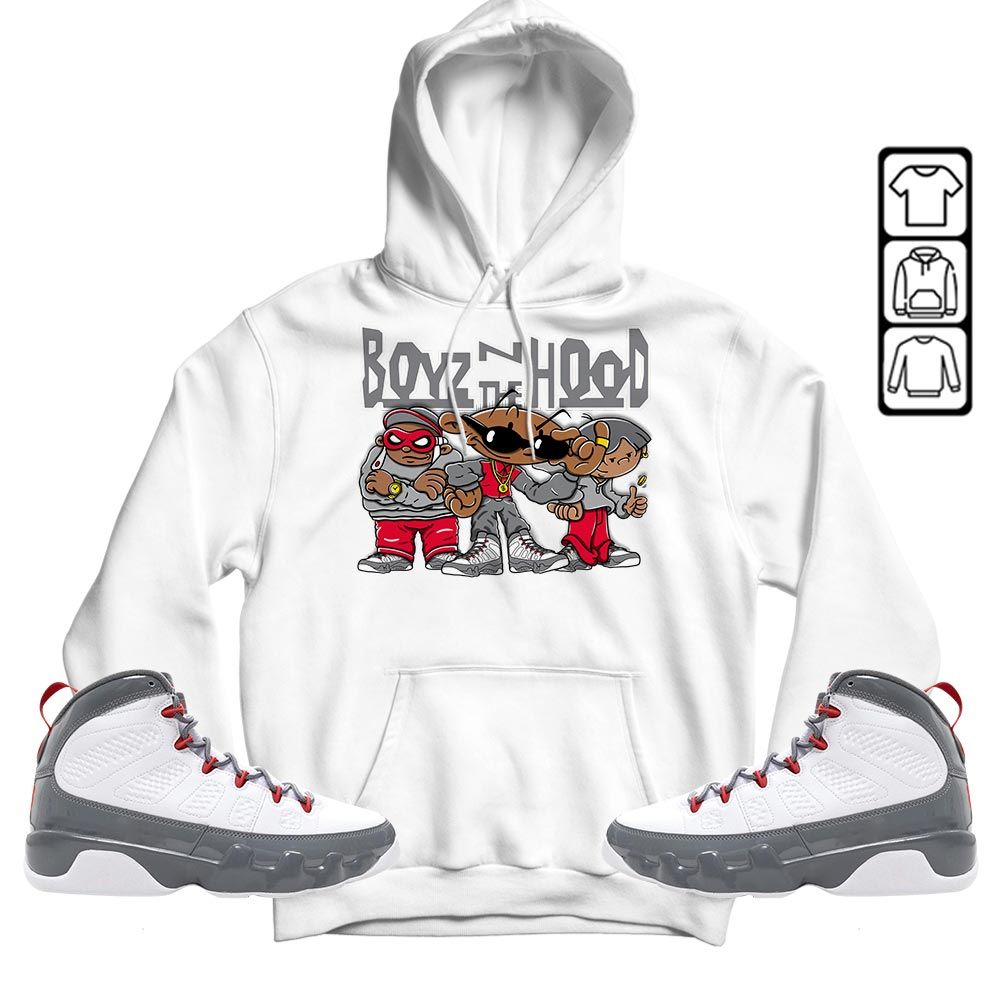 Boyz N The Hood Sneaker Shirt Match Fire Red 9s, Jordan 9 Retro Fire Red MKO T-Shirt Boyz N The Hood Sneaker Shirt Match Fire Red 9s, Jordan 9 Retro Fire Red MKO T-Shirt