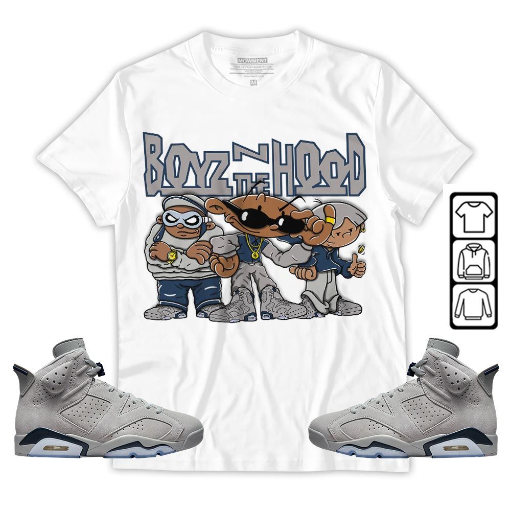 Boyz N The Hood Sneaker Shirt Match Georgetown 6s, Jordan 6 Retro Georgetown MKO T-Shirt Boyz N The Hood Sneaker Shirt Match Georgetown 6s, Jordan 6 Retro Georgetown MKO T-Shirt