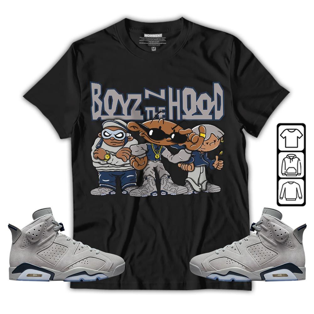 Boyz N The Hood Sneaker Shirt Match Georgetown 6s, Jordan 6 Retro Georgetown MKO T-Shirt Boyz N The Hood Sneaker Shirt Match Georgetown 6s, Jordan 6 Retro Georgetown MKO T-Shirt
