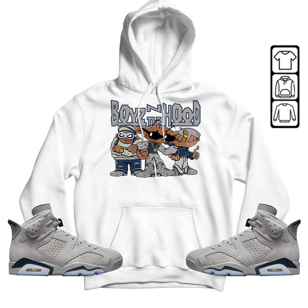 Boyz N The Hood Sneaker Shirt Match Georgetown 6s, Jordan 6 Retro Georgetown MKO T-Shirt