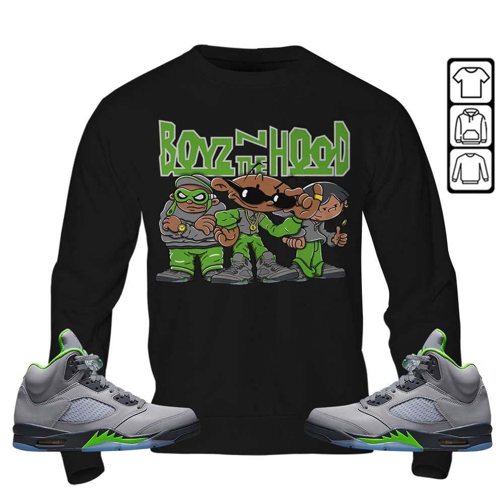 Boyz N The Hood Sneaker Shirt Match Green Bean 5s, Jordan 5 Retro Green Bean MKO T-Shirt Boyz N The Hood Sneaker Shirt Match Green Bean 5s, Jordan 5 Retro Green Bean MKO T-Shirt