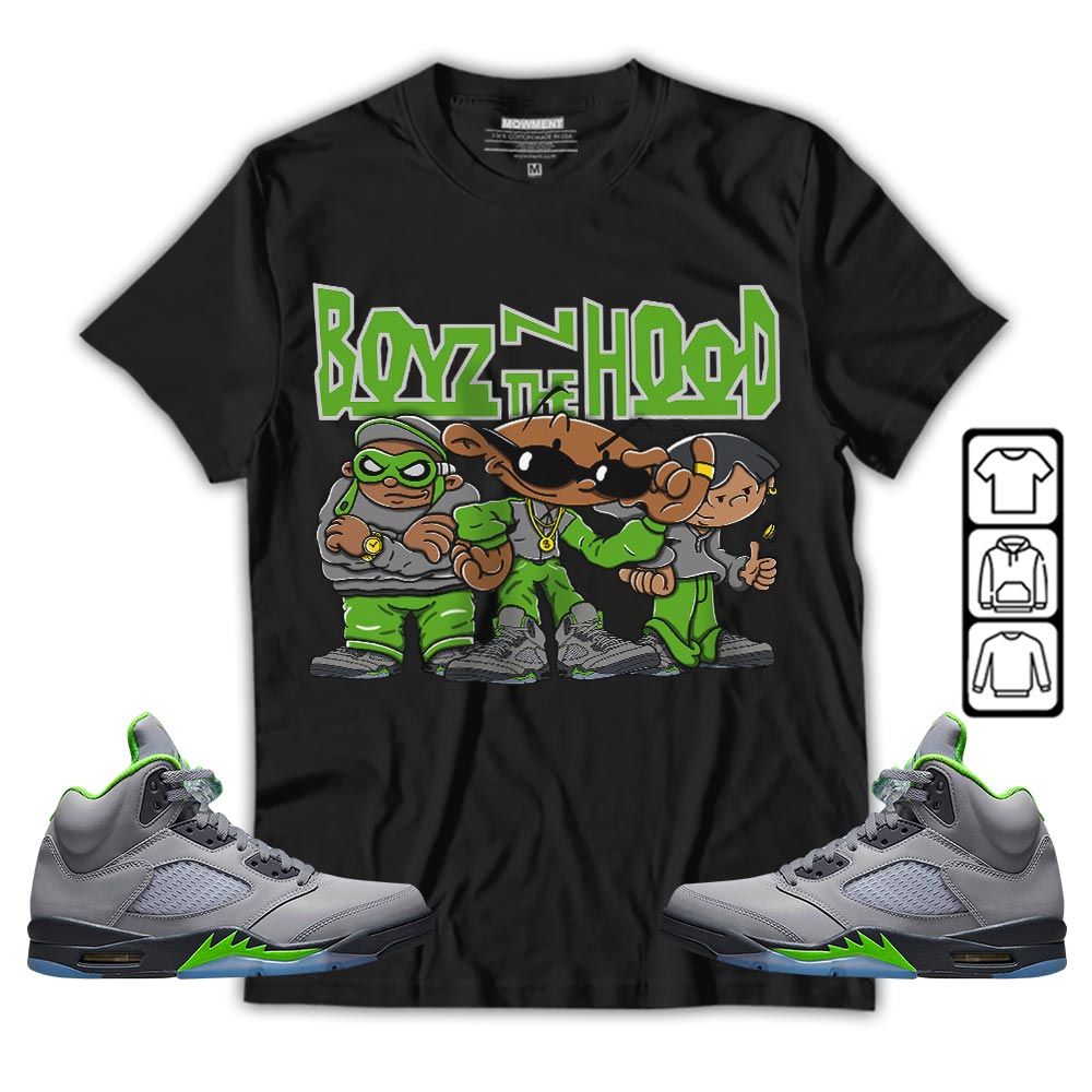 Boyz N The Hood Sneaker Shirt Match Green Bean 5s, Jordan 5 Retro Green Bean MKO T-Shirt Boyz N The Hood Sneaker Shirt Match Green Bean 5s, Jordan 5 Retro Green Bean MKO T-Shirt