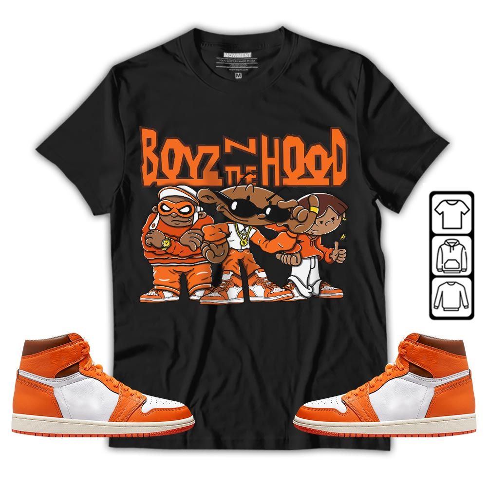 Boyz N The Hood Sneaker Shirt Match High OG Starfish 1s, Jordan 1 Retro High OG Starfish MKO T-Shirt Boyz N The Hood Sneaker Shirt Match High OG Starfish 1s, Jordan 1 Retro High OG Starfish MKO T-Shirt