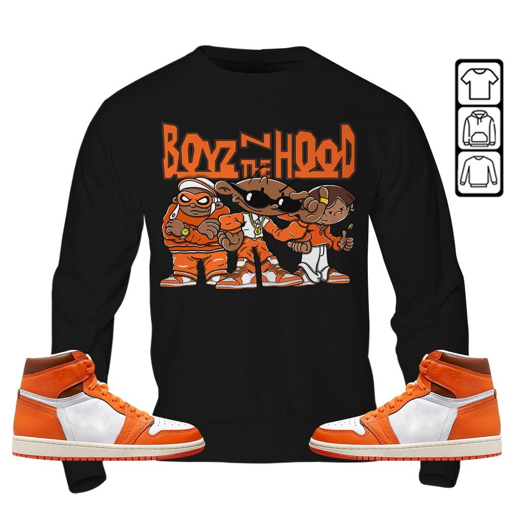 Boyz N The Hood Sneaker Shirt Match High OG Starfish 1s, Jordan 1 Retro High OG Starfish MKO T-Shirt Boyz N The Hood Sneaker Shirt Match High OG Starfish 1s, Jordan 1 Retro High OG Starfish MKO T-Shirt