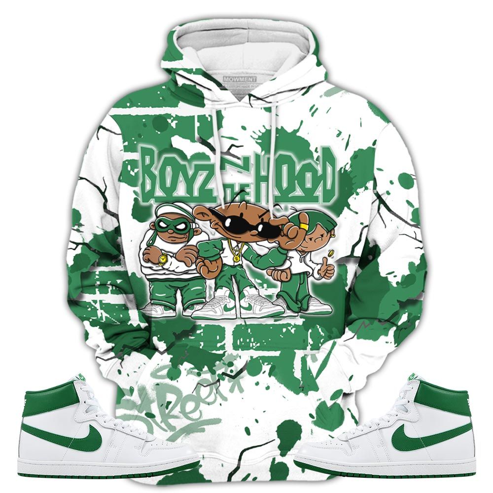 Boyz N The Hood Sneaker Shirt Match Low Infrared 6S, Air Ship Sp Pine Green Hoodie Sweatshirt Tee All Over Print MKO Shirt Boyz N The Hood Sneaker Shirt Match Low Infrared 6S, Air Ship Sp Pine Green Hoodie Sweatshirt Tee All Over Print MKO Shirt
