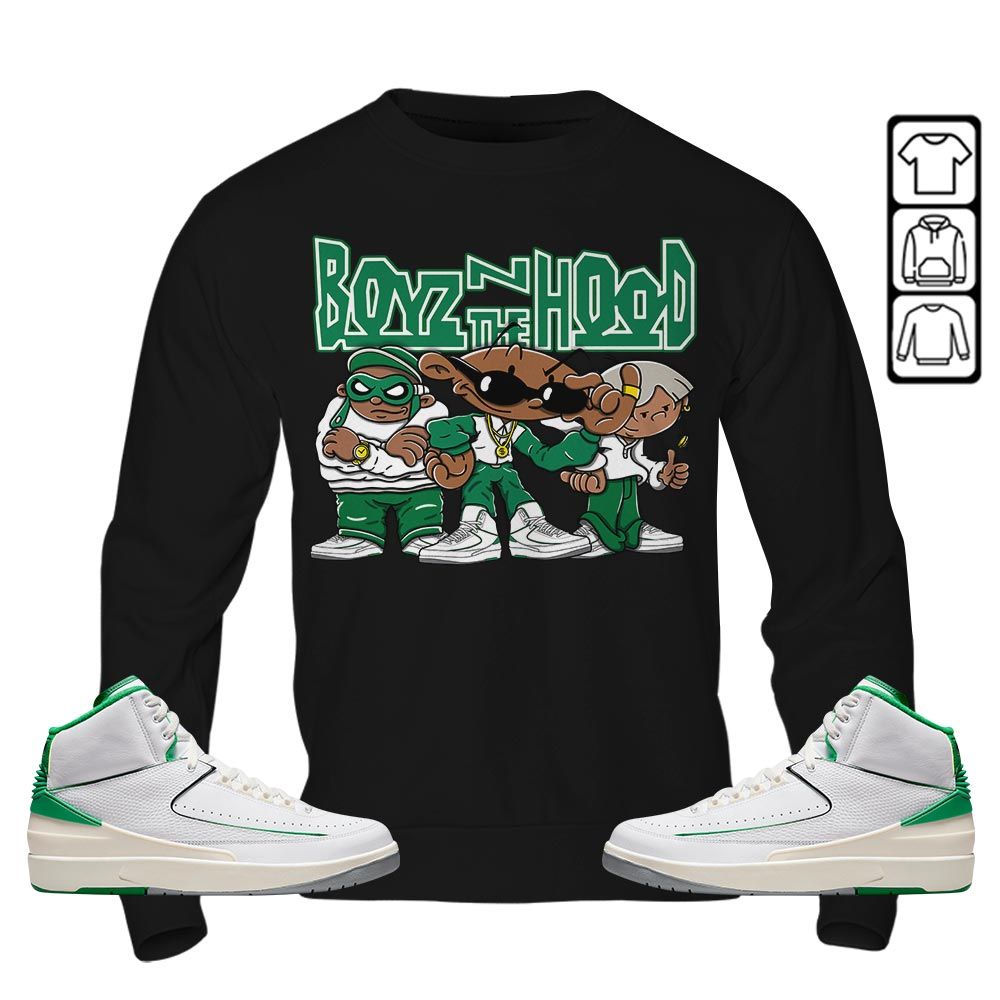 Boyz N The Hood Sneaker Shirt Match Lucky Green 2s, Jordan 2 Lucky Green MKO T-Shirt Boyz N The Hood Sneaker Shirt Match Lucky Green 2s, Jordan 2 Lucky Green MKO T-Shirt