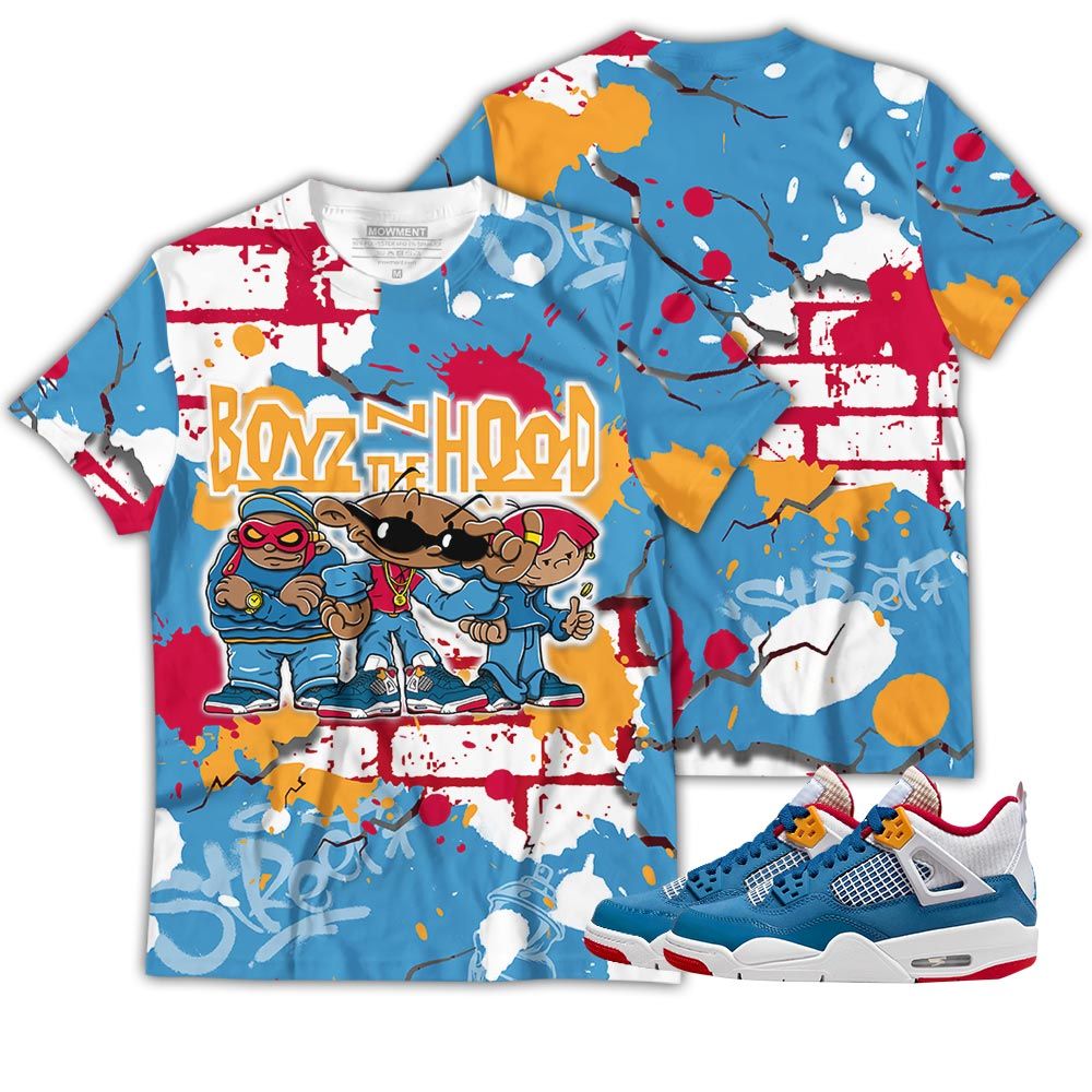 Boyz N The Hood Sneaker Shirt Match Messy Room 4S, Jordan 4 Gs Messy Room Hoodie Sweatshirt Tee All Over Print MKO Shirt Boyz N The Hood Sneaker Shirt Match Messy Room 4S, Jordan 4 Gs Messy Room Hoodie Sweatshirt Tee All Over Print MKO Shirt