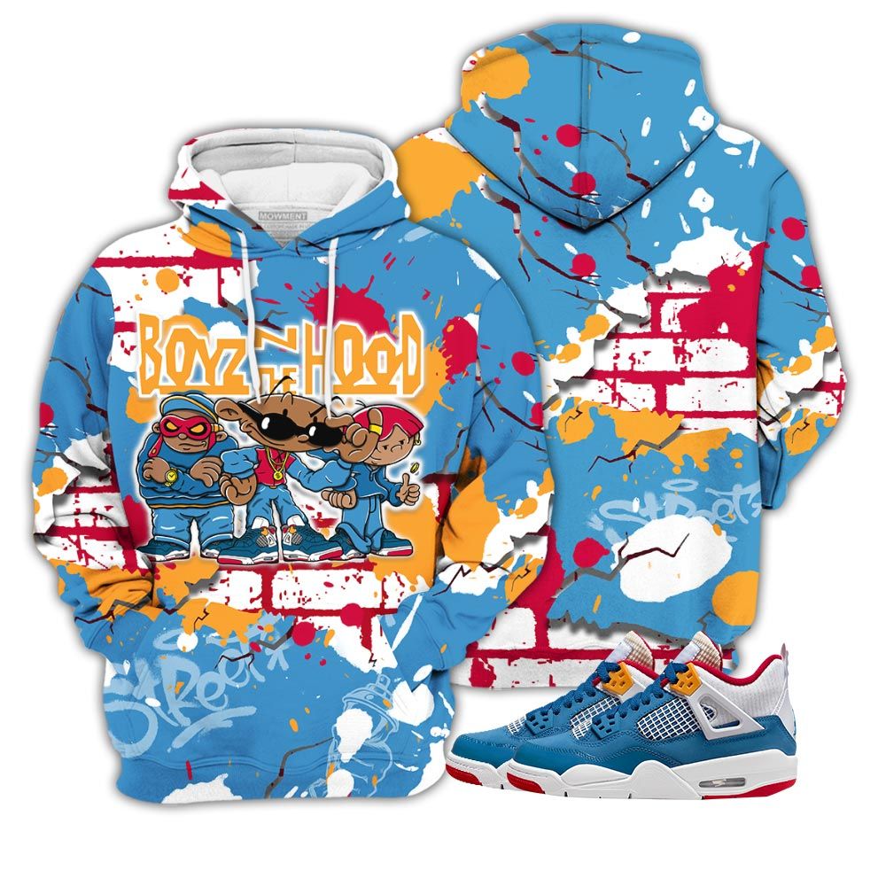 Boyz N The Hood Sneaker Shirt Match Messy Room 4S, Jordan 4 Gs Messy Room Hoodie Sweatshirt Tee All Over Print MKO Shirt Boyz N The Hood Sneaker Shirt Match Messy Room 4S, Jordan 4 Gs Messy Room Hoodie Sweatshirt Tee All Over Print MKO Shirt