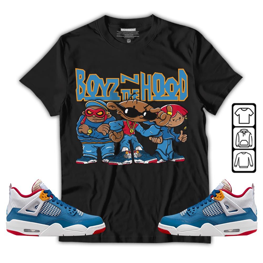 Boyz N The Hood Sneaker Shirt Match Messy Room 4s, Jordan 4 GS Messy Room MKO T-Shirt