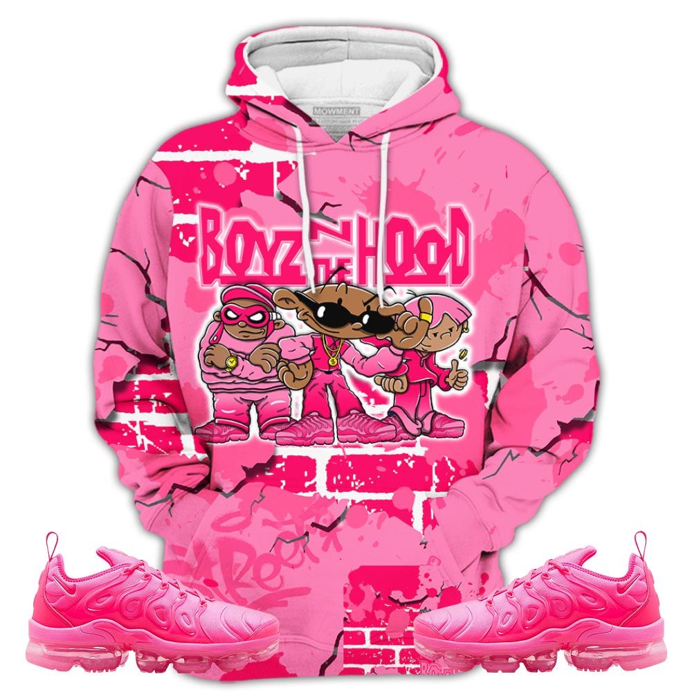 Boyz N The Hood Sneaker Shirt Match Plus Triple Pink, Air Vapormax Plus Triple Pink Hoodie Sweatshirt Tee All Over Print MKO Shirt Boyz N The Hood Sneaker Shirt Match Plus Triple Pink, Air Vapormax Plus Triple Pink Hoodie Sweatshirt Tee All Over Print MKO Shirt