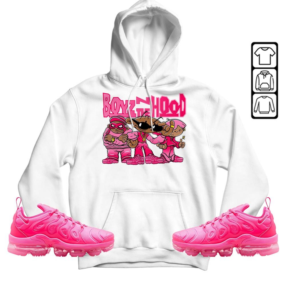 Boyz N The Hood Sneaker Shirt Match Plus Triple Pink, Air VaporMax Plus Triple Pink MKO T-Shirt
